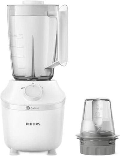 خلاط فيليبس سيريس 3000، 450 واط، 1.6 لتر، مطحنة، HR2041/10 - ابيض product image 6