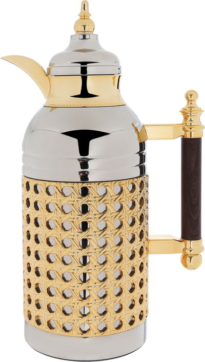 طقم ترامس سارة استيل السيف غاليري، قطعتين، 1/ 1لتر، حافظة داخلية زجاج - ذهبي product image 3