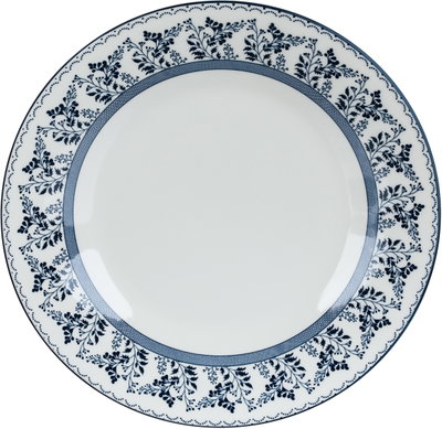 طقم تقديم سفرة بورسلان السيف غاليري، 16 قطعة، زخارف فنية - أبيض أزرق product image 5