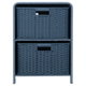 Al Saif Gallery Wicker Wardrobe, 42X32X58 Cm - Blue product image 2