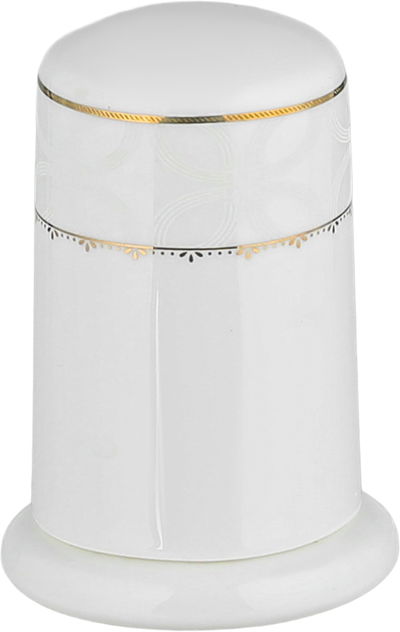 طقم تقديم سفرة بورسلان السيف غاليري، 86 قطعة - أبيض ذهبي product image 9