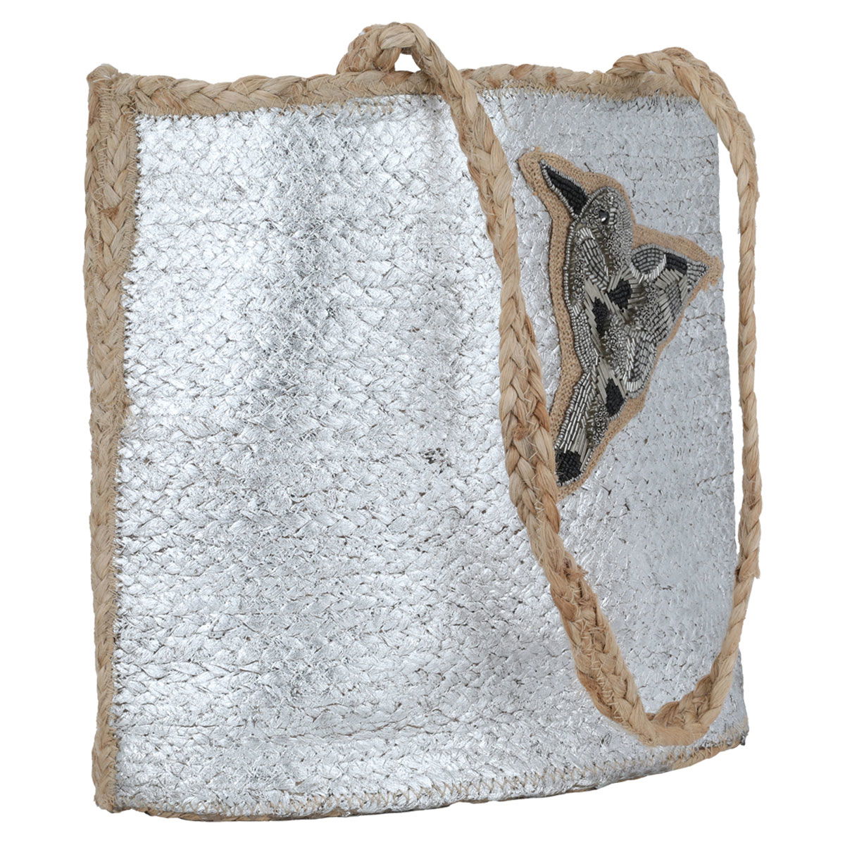 شنطة ترامس قماش السيف غاليري، 40×30 سم - فضي product image 2