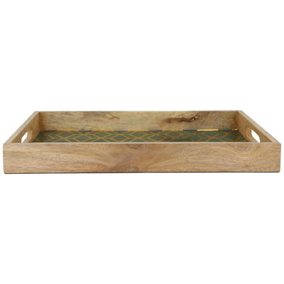 طوفرية خشب السيف غاليري، 40x25x4.5 سم - اخضر product image 3