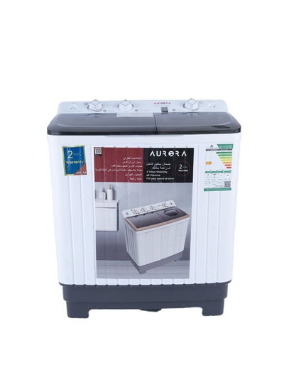 Aurora AR-06TTH Semi-Automatic Washing Machine, 5 kg, Twin Tub - White product image 2