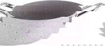 قدر طهي جرانيت روكي، 14سم، غطاء زجاج - وردي product image 3