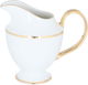 طقم سفرة بورسلان السيف غاليري، 60 قطعة - ابيض ذهبي product image 22