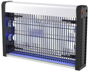 صاعق حشرات فوجيكا، 16 واط، مساحة تغطية 50 متر، FJK-3008 - اسود فضي product image