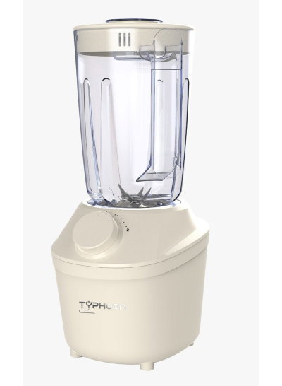 خلاط كهربائي و مطحنة تايفون، 650 واط، 1.8 لتر، TY-02-001 W - ابيض product image 3