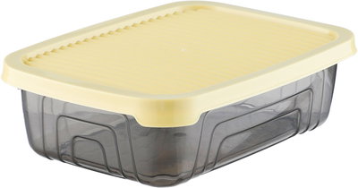 طقم حافظات تخزين طعام بلاستيك هيرفين، 5 قطع، مستطيل - متعدد الالوان product image 5