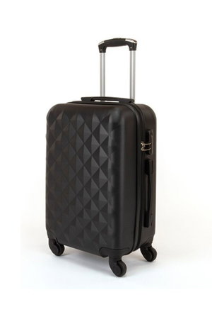 Limra ABS Luggage Set, 6 Sizes, 4 Wheels, 360 Degree Rotating, LMA-953 - Black product image 2