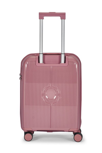 طقم شنط سفر بولي بروبيلين ليمرا، 4 مقاسات، 4 عجلات، بزاوية 360 درجة، LMA-PP527 - روزجولد product image 5