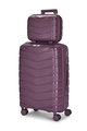 طقم شنط سفر بولي بروبيلين ليمرا، 4 مقاسات، 4 عجلات، بزاوية 360 درجة، OT-8014 - بنفسجي product image 4