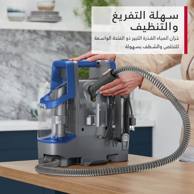 مكنسة محمولة لتنظيف السجاد هوفر، 400 واط، 1.6 لتر، MPACCDCW-CSME - رمادي أزرق product image 8