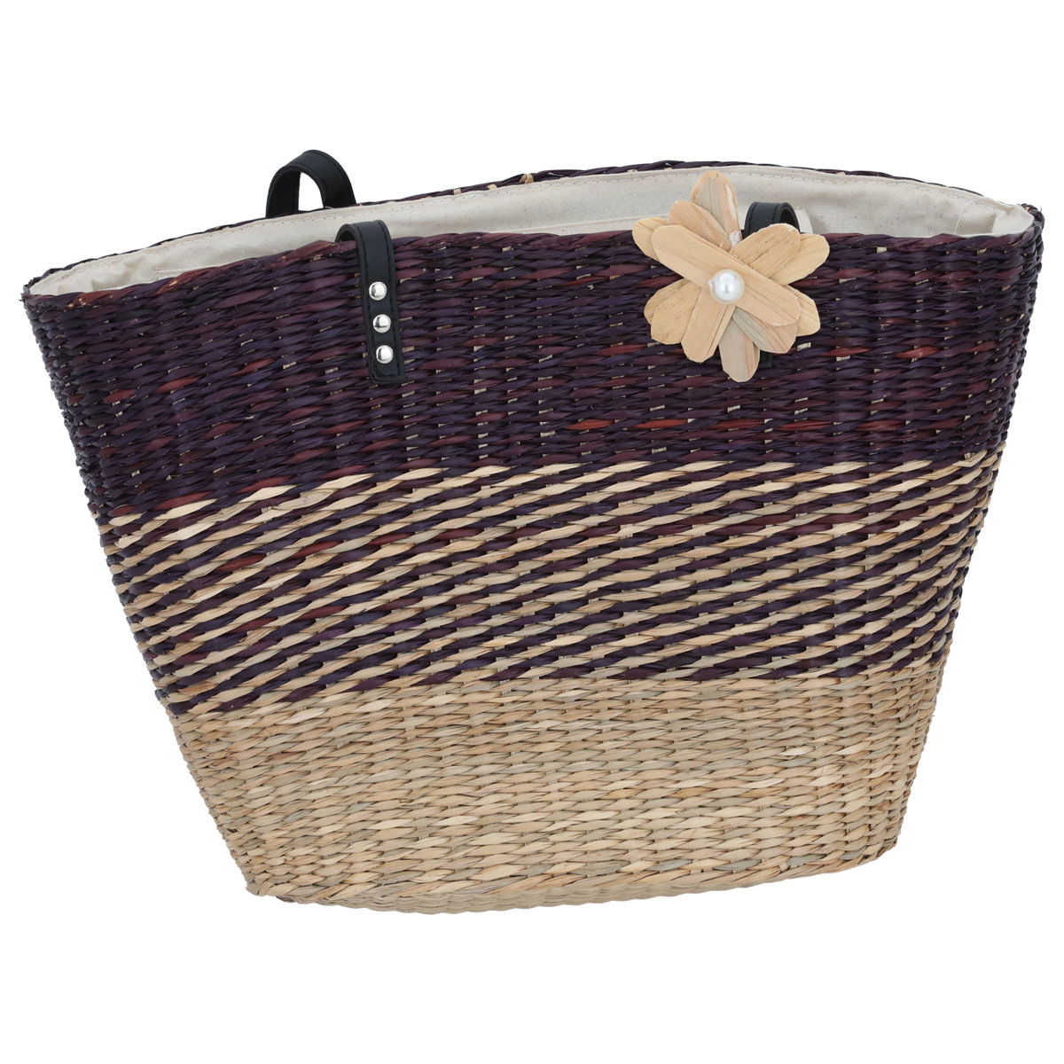 شنطة ترامس خوص السيف غاليري، 47×31 سم - متعدد الألوان product image