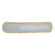 Al Saif Gallery porcelain dessert serving dish, oval - white product image 1