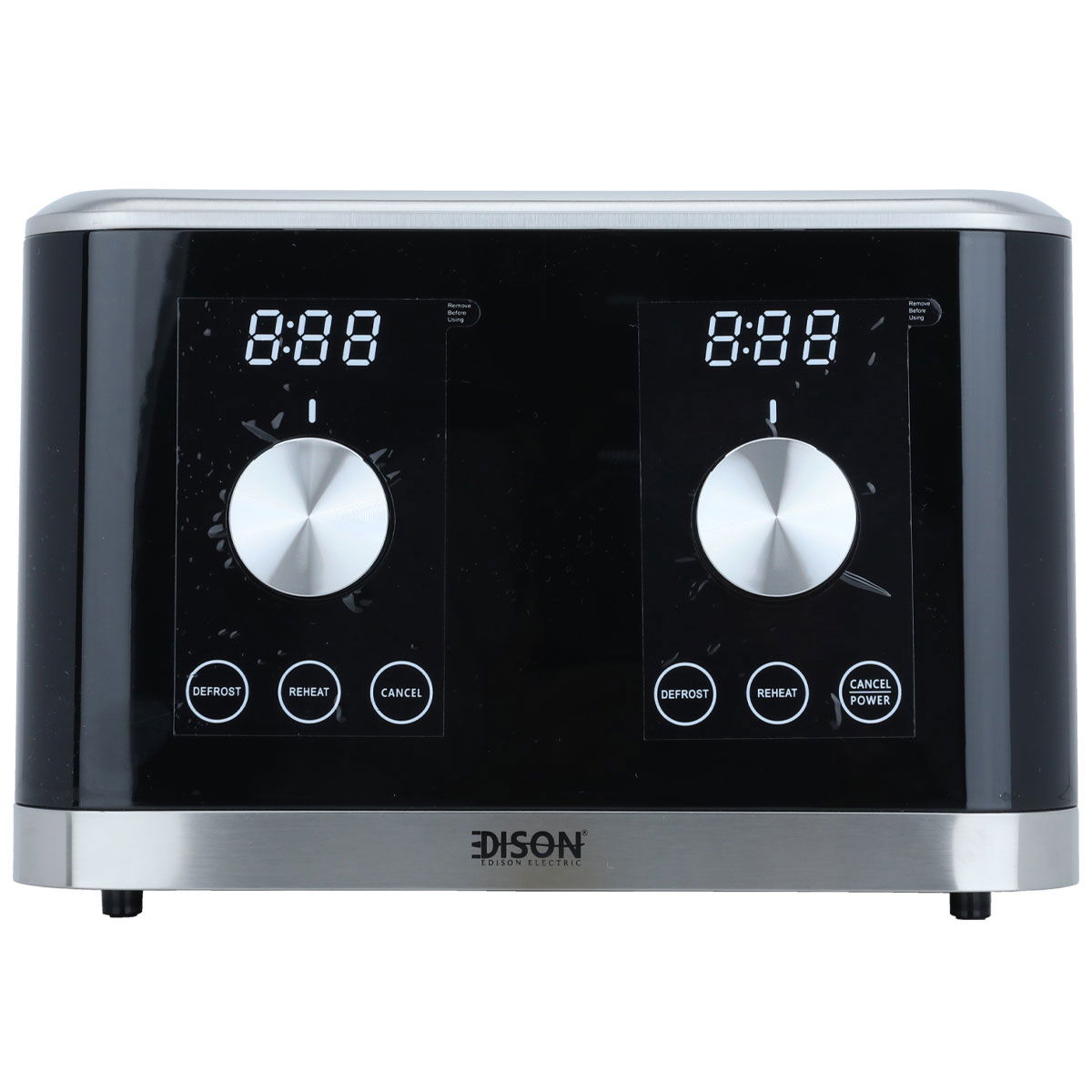 Edison Electric Toaster, 1600 Watt, 4 Slices - Black product image 3