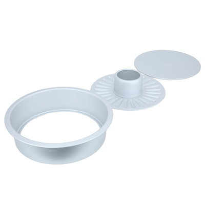Al Saif Gallery Aluminum Cake Mold, 28.2X28.2X7.2 Cm - Silver product image 3