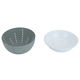 Al saif Gallery Steel Bowl, 17 x 17 x 9 cm - White product image 2