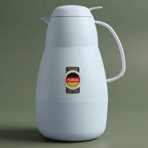 ترمس هيليوز، 1.5 لتر، حافظة داخلية زجاج حراري - أبيض product image