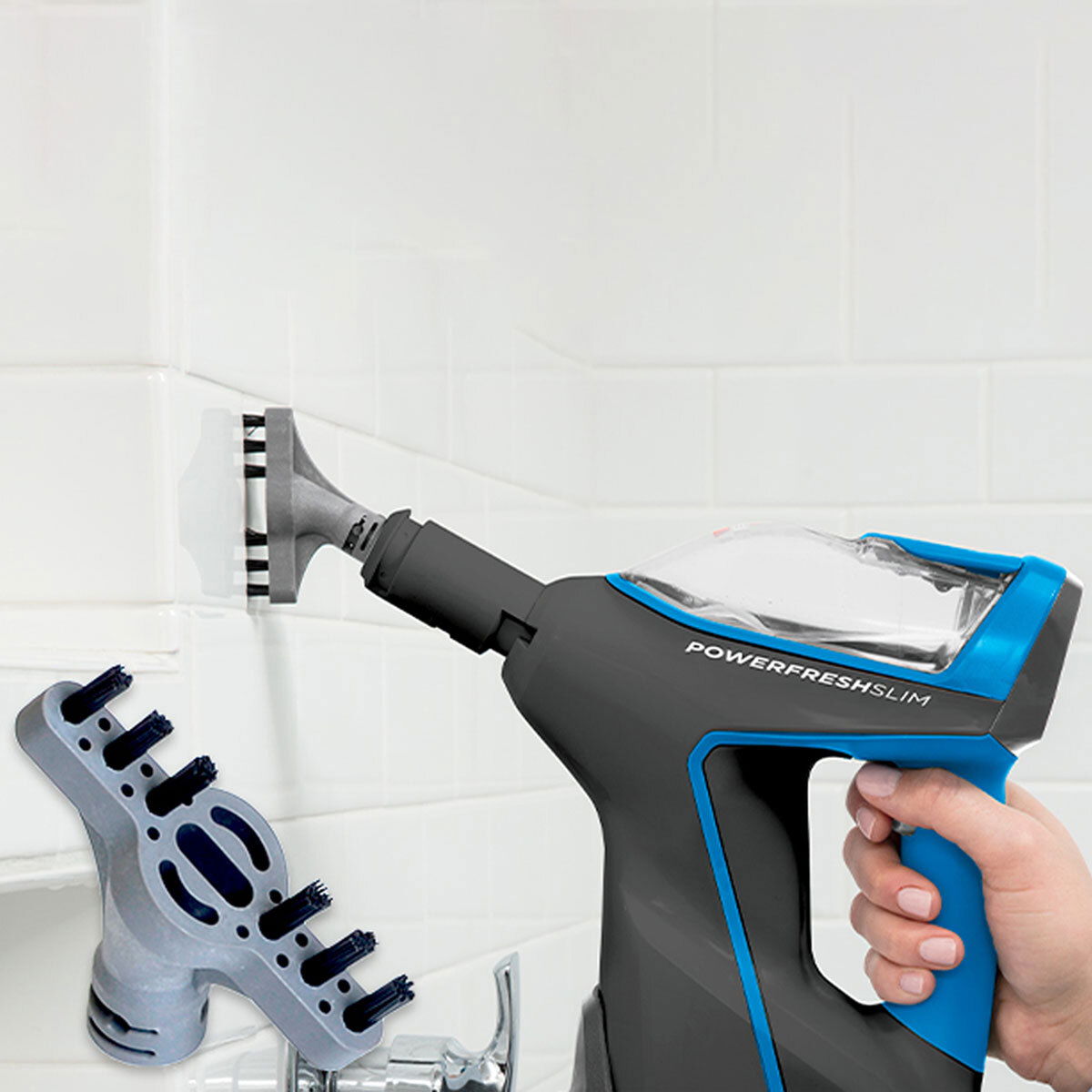 Bissell Steam Vacuum Cleaner, 1500 Watt, 2233E - Gray Blue product image 3