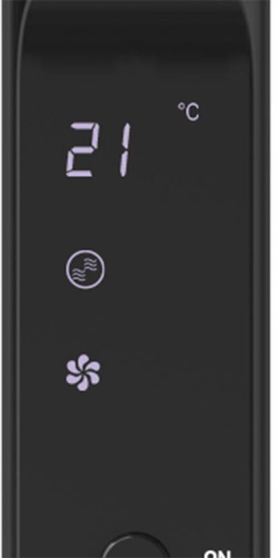 Winning Star ST-4204 Pedestal Fan, 16 Inch, 55W, 5 Blades, 3 Speeds, Digital - Black product image 2