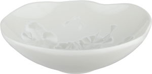 Al Saif Gallery Porcelain Plate, 15x15x4.6 cm, Round - White product image
