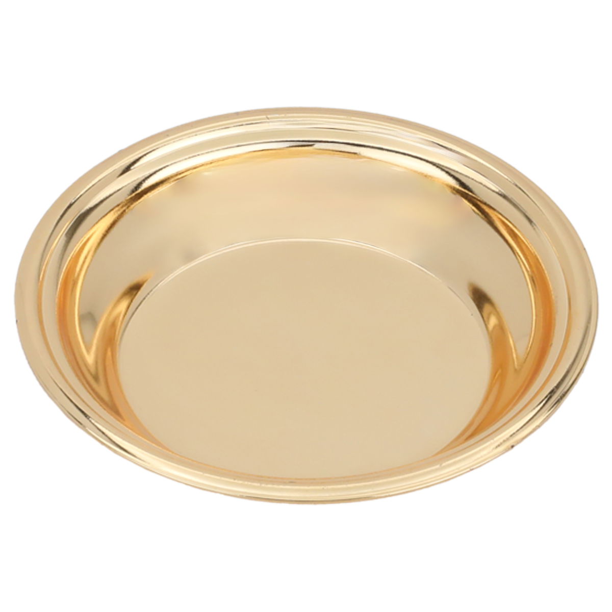 Noa Steel Al Saif Gallery Plate, 8.8 cm, Round - Gold product image 2