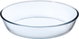 طقم صينية زجاج بايركس السيف غاليري، 3 حبات - شفاف product image 3