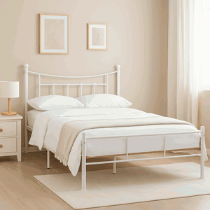 سرير حديد، 35×140×200 سم - أبيض product image