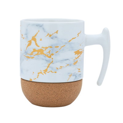 Al Saif Gallery porcelain mug, 260 ml - white marble product image 2