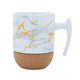 Al Saif Gallery porcelain mug, 260 ml - white marble product image 2