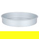 صينية كيك المونيوم السيف غاليري، 37x37x5 سم - فضي product image 1
