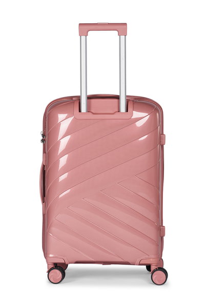 طقم شنط سفر بولي بروبيلين ليمرا، 3 مقاسات، 4 عجلات، LMA-1921 - روزجولد product image 4