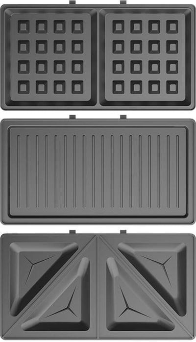 Winning Star ST-9450 Stainless Steel Sandwich Maker, 800W, Multifunctional - Black product image 5