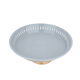 Al Saif Gallery steel serving stand, 32 x 32 x 12 cm, round, base - gold product image 2