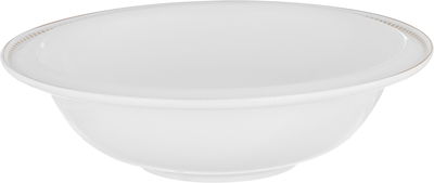 Alsaif Gallery Porcelain Dinner Set, 166 Pieces, Gold-White Rim product image 17
