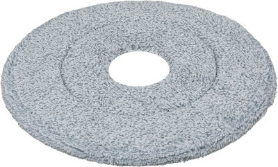 طقم ممسحة أرضيات ريبال ماجيك، دائري، عصا استيل 120 سم، 2 فرشاه تنظيف - أبيض رمادي product image 7