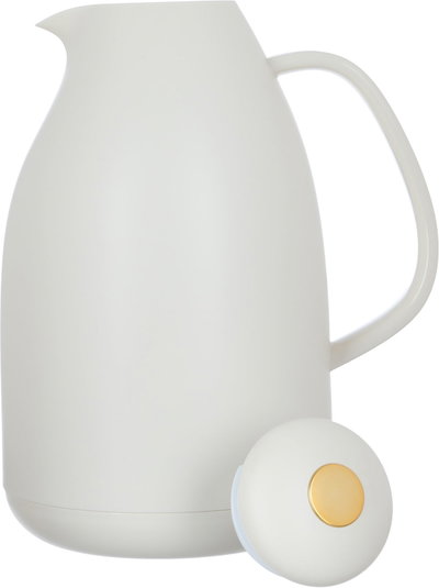 Al Saif Gallery thermos, 2 liters, thermal glass inner container, plastic outer shell - white product image 4