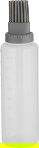 Al Saif Gallery Plastic Ketchup Container Set, 2 Pieces, 450/350 ml - Transparent Grey product image 3
