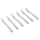 Al Saif Gallery steel spoon set, 30 pieces - silver product image 4