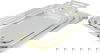 Alsaif Gallery Steel Tofry Set, 3 Pieces - Silver product image 1