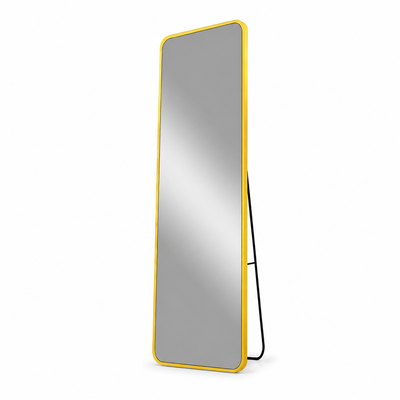 مراية ستاند زجاج، 160×40 سم، ستاند معدن - ذهبي product image 2