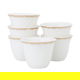 Al Saif Gallery Porcelain Arabic Coffee Cups Set, 12 Pieces - White product image 2