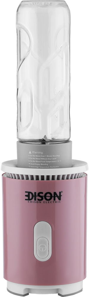 Edison BL045P/P Portable Mixer, 300W, 450ml - Pink product image 2