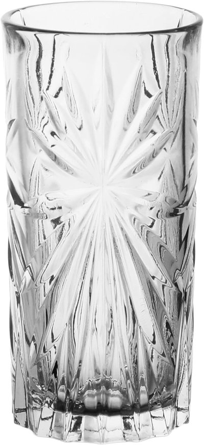 Excellent Houseware Glass Water Glasses Set, 3 Pieces, 380 ml - Clear product image 3