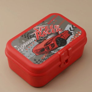 Al Saif Gallery Plastic Lunch Box, 550 ml - Red product image