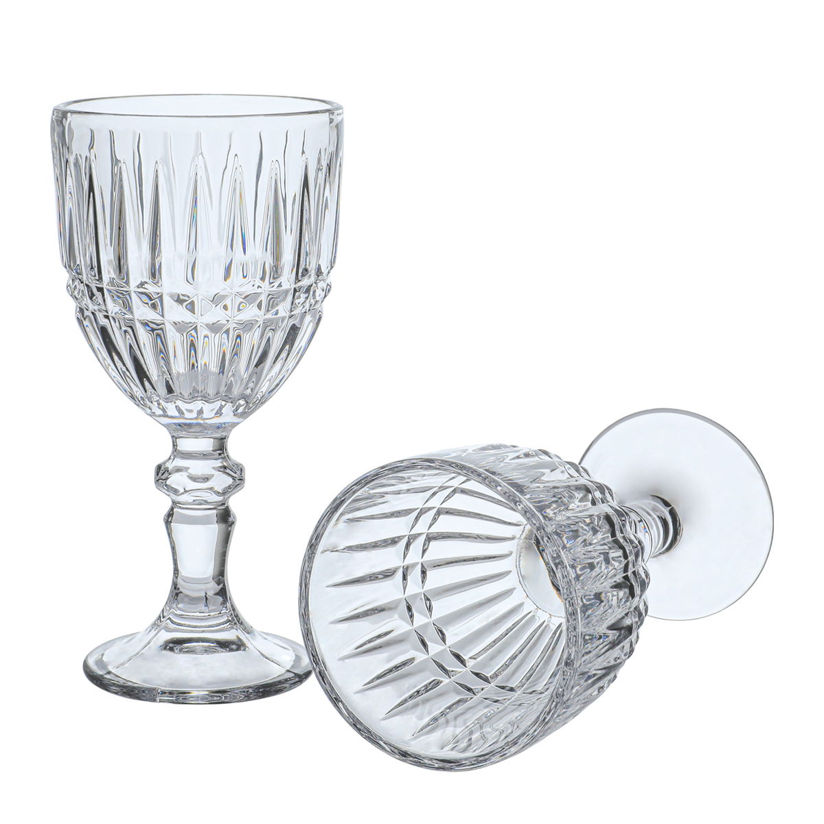 Al Saif Gallery Glass Cups Set, 6 Pieces - Clear product image 3