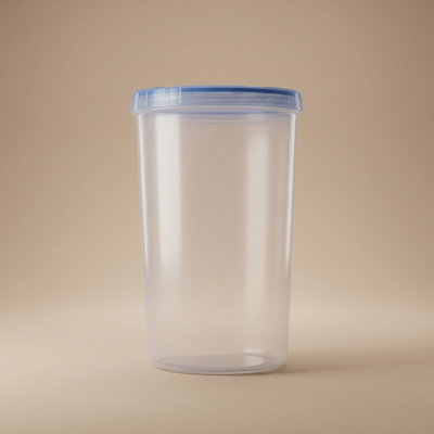 علبة تخزين بلاستيك لوك اند لوك، غطاء، 21,9 x 21,9 x 10,7 سم - شفاف ازرق product image 9