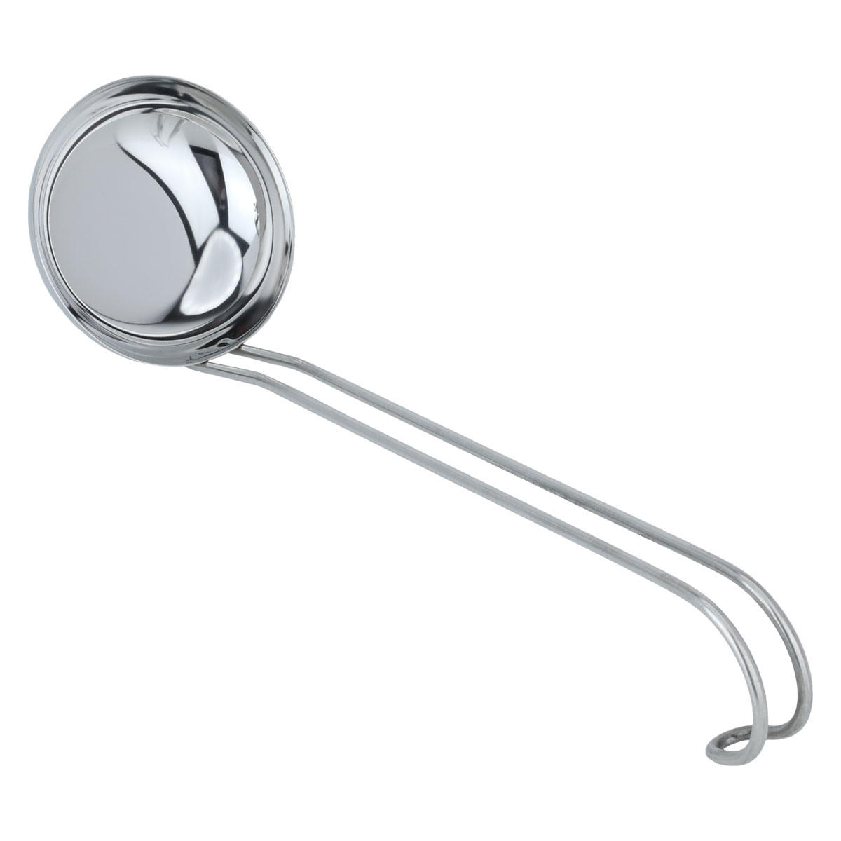 Al Saif Gallery Steel Soup Warmer + Glass, 23 x 23 cm, Deep Round - Silver with Gold product image 5