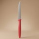 سكين تقشير استيل السيف غاليري، 12 سم - أحمر product image 1